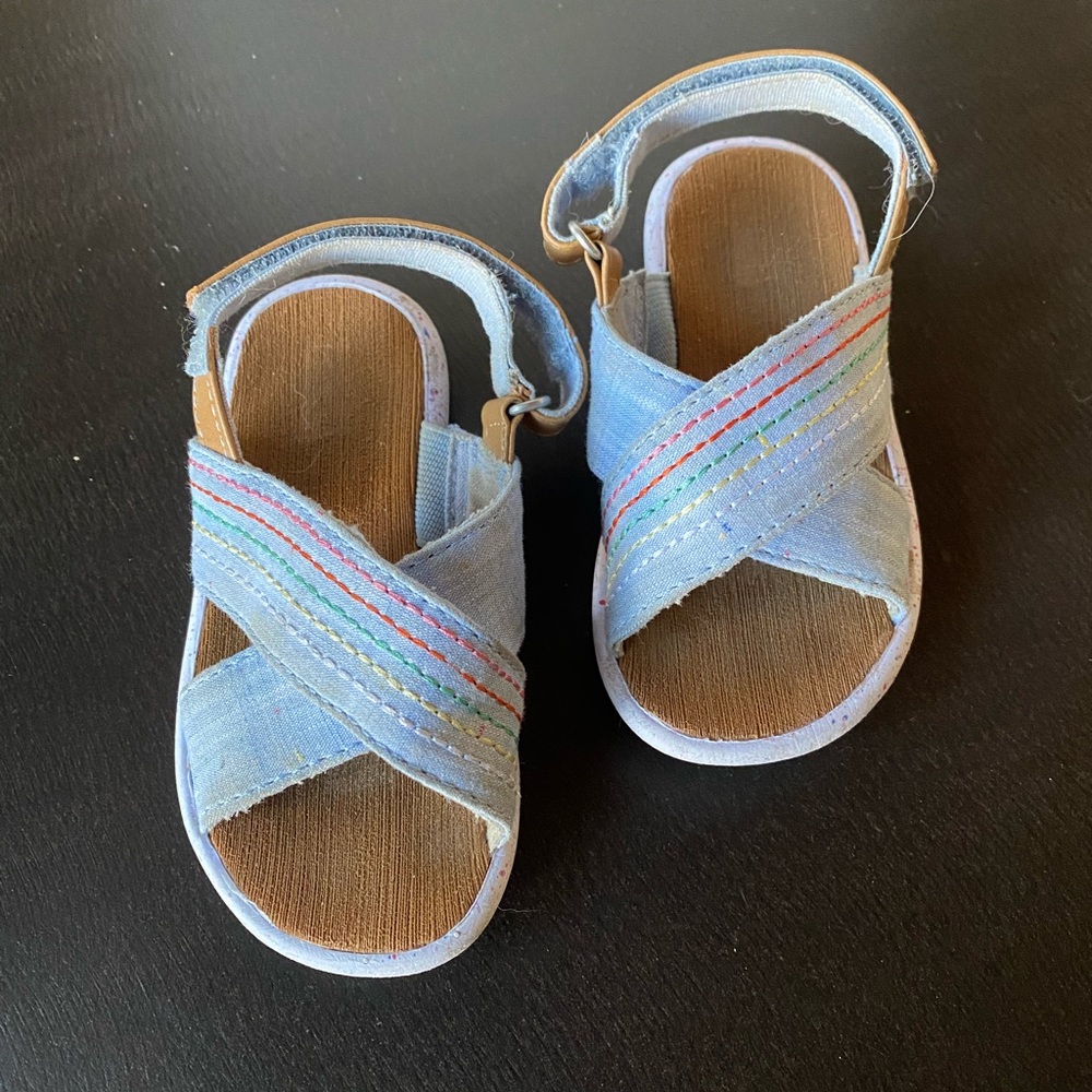 Toms toddler girl sandals